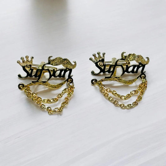 Customize Name Studs