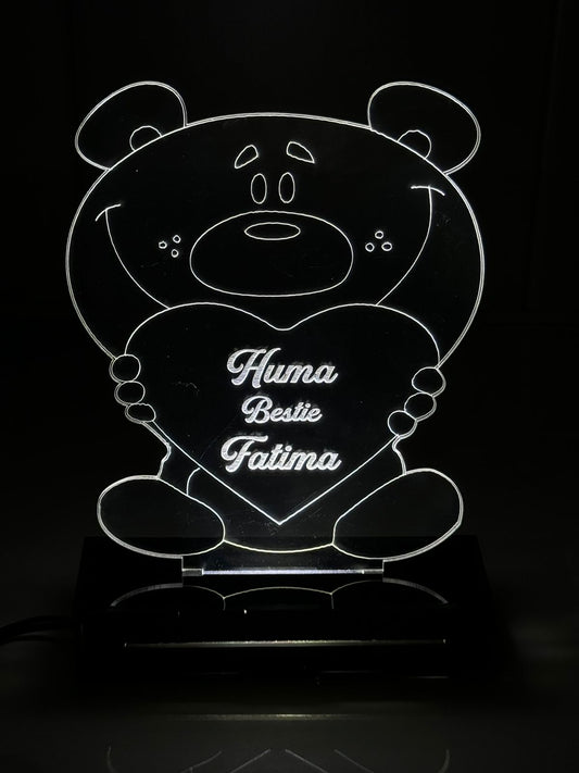 LED  Name Lamp