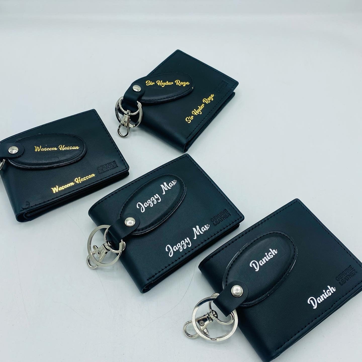 Wallet keychain With Name