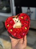 Cute Heart Bear Box