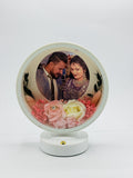 Round Light Mirror Frame