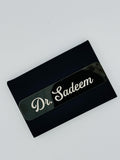 Card Holder With Name