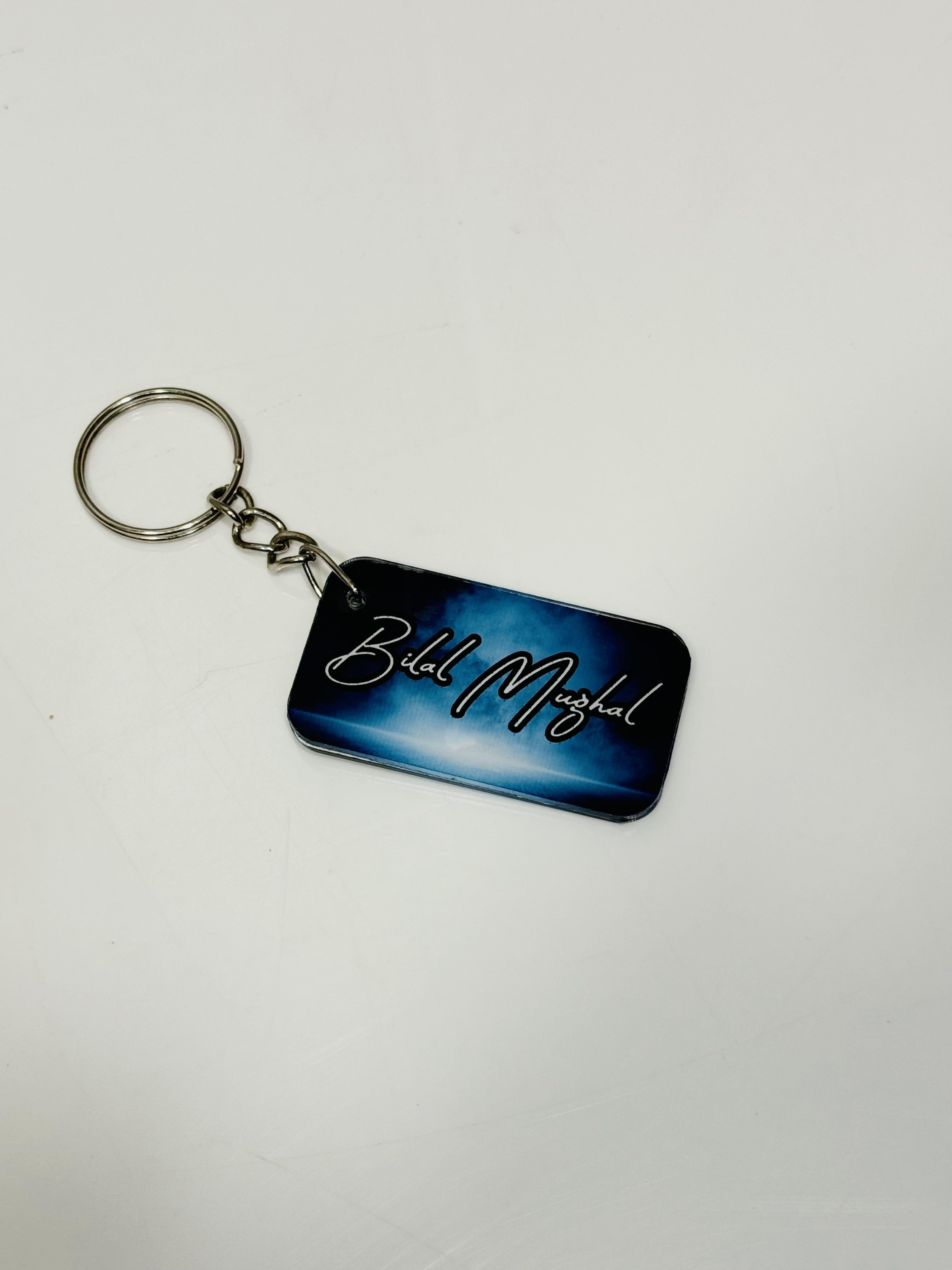 Acrylic keychain With Name