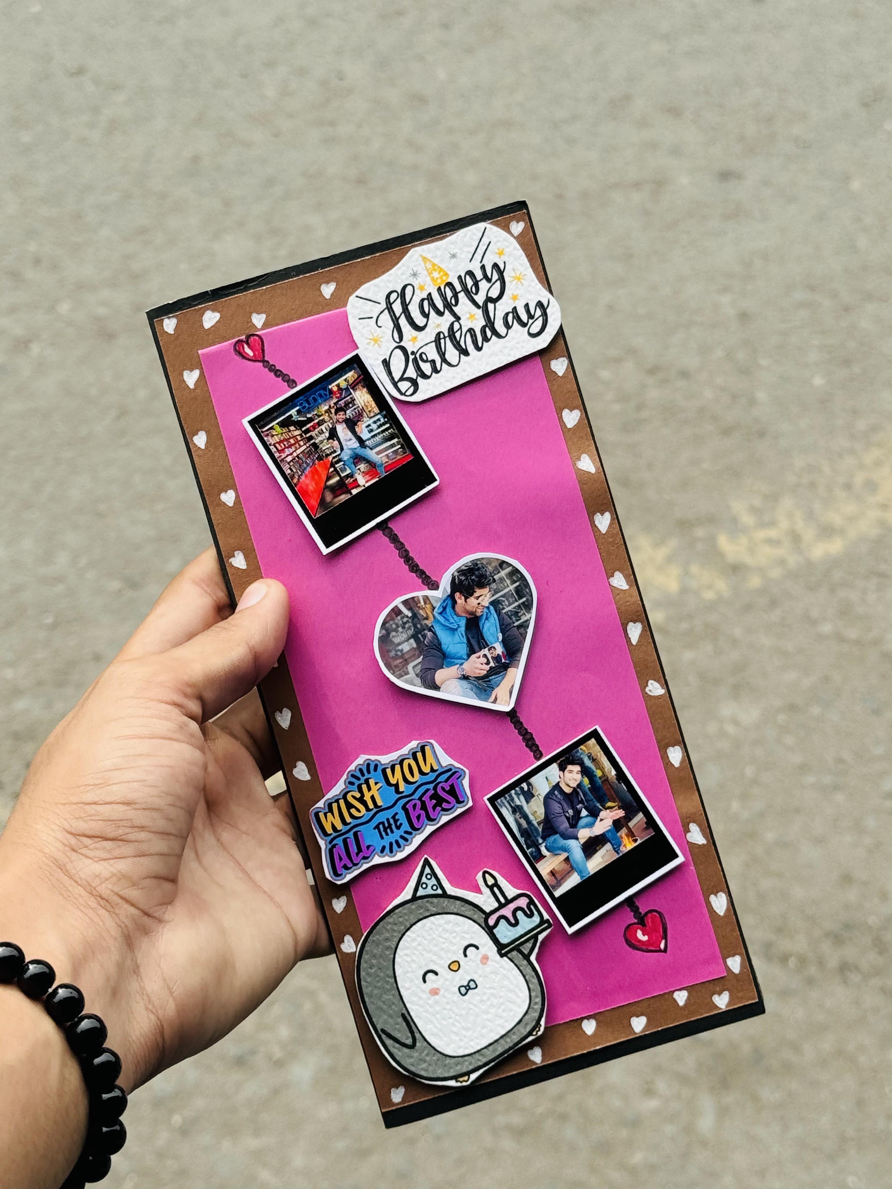 Customize Folded Card With Picture