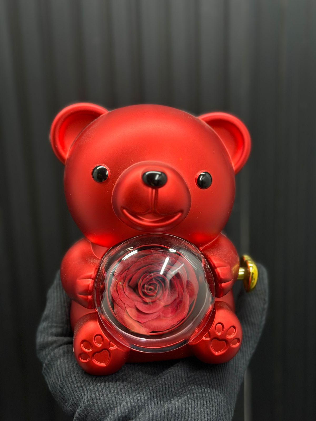 Ring Flower Teddy Box