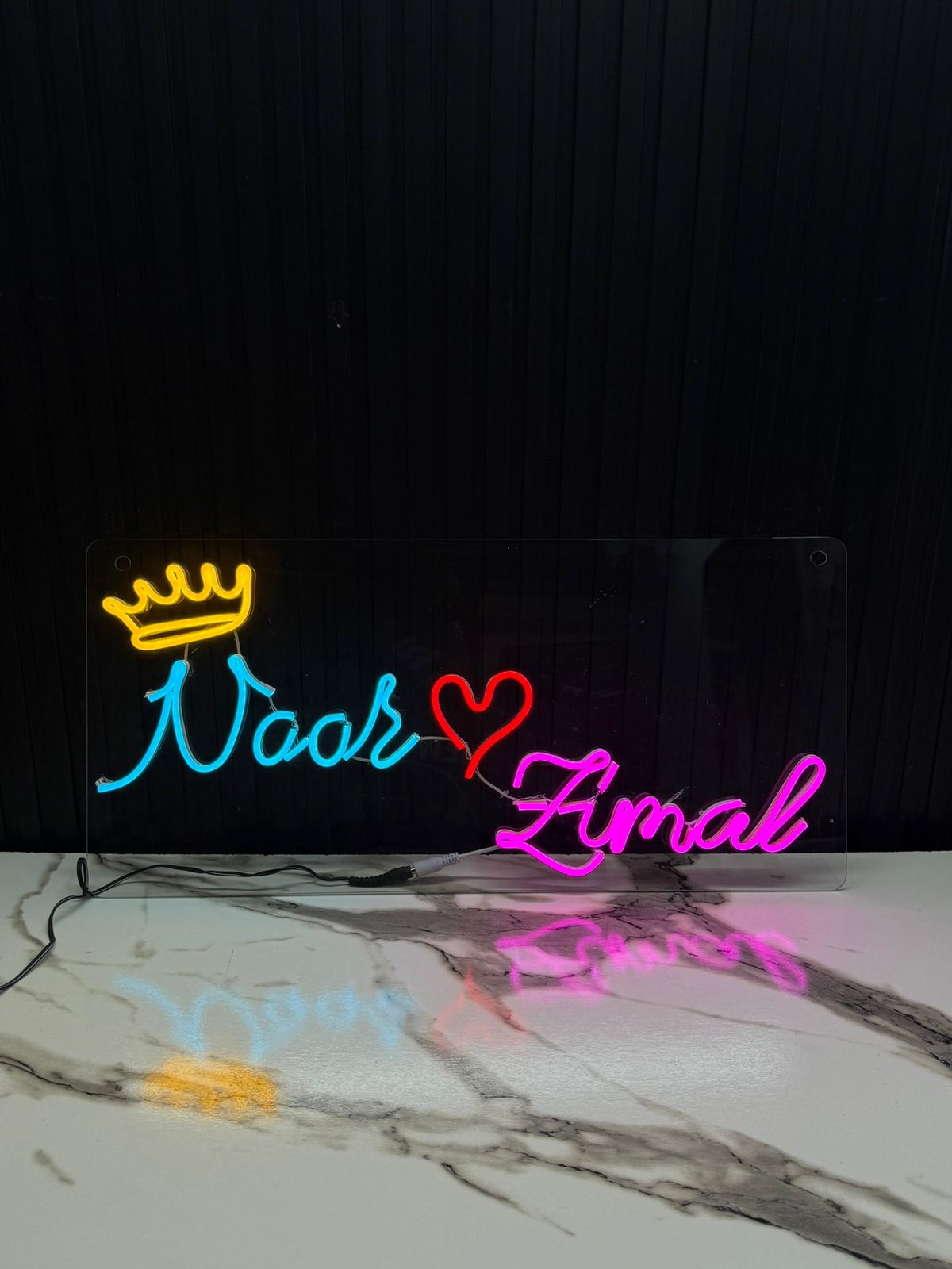 Customize Neon Name Light