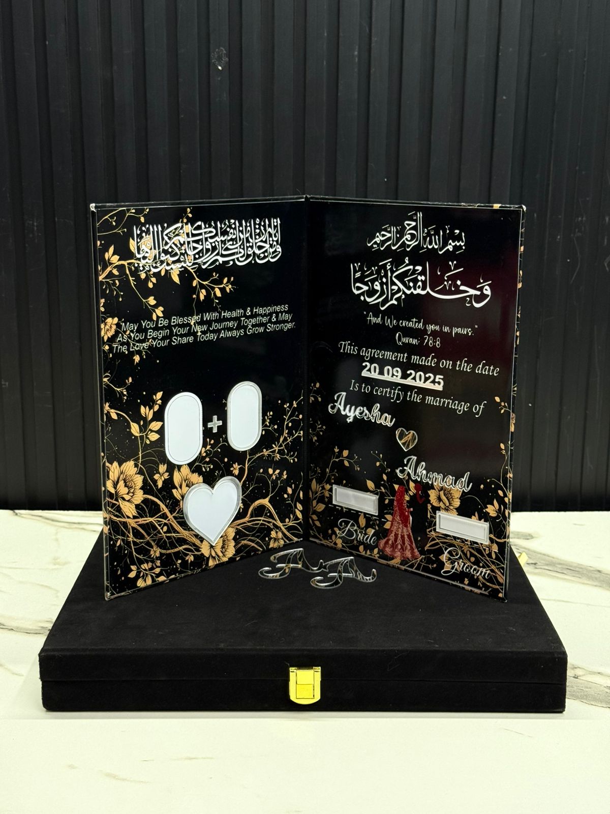 Customize Your A4 Acrylic File With Pen N Box