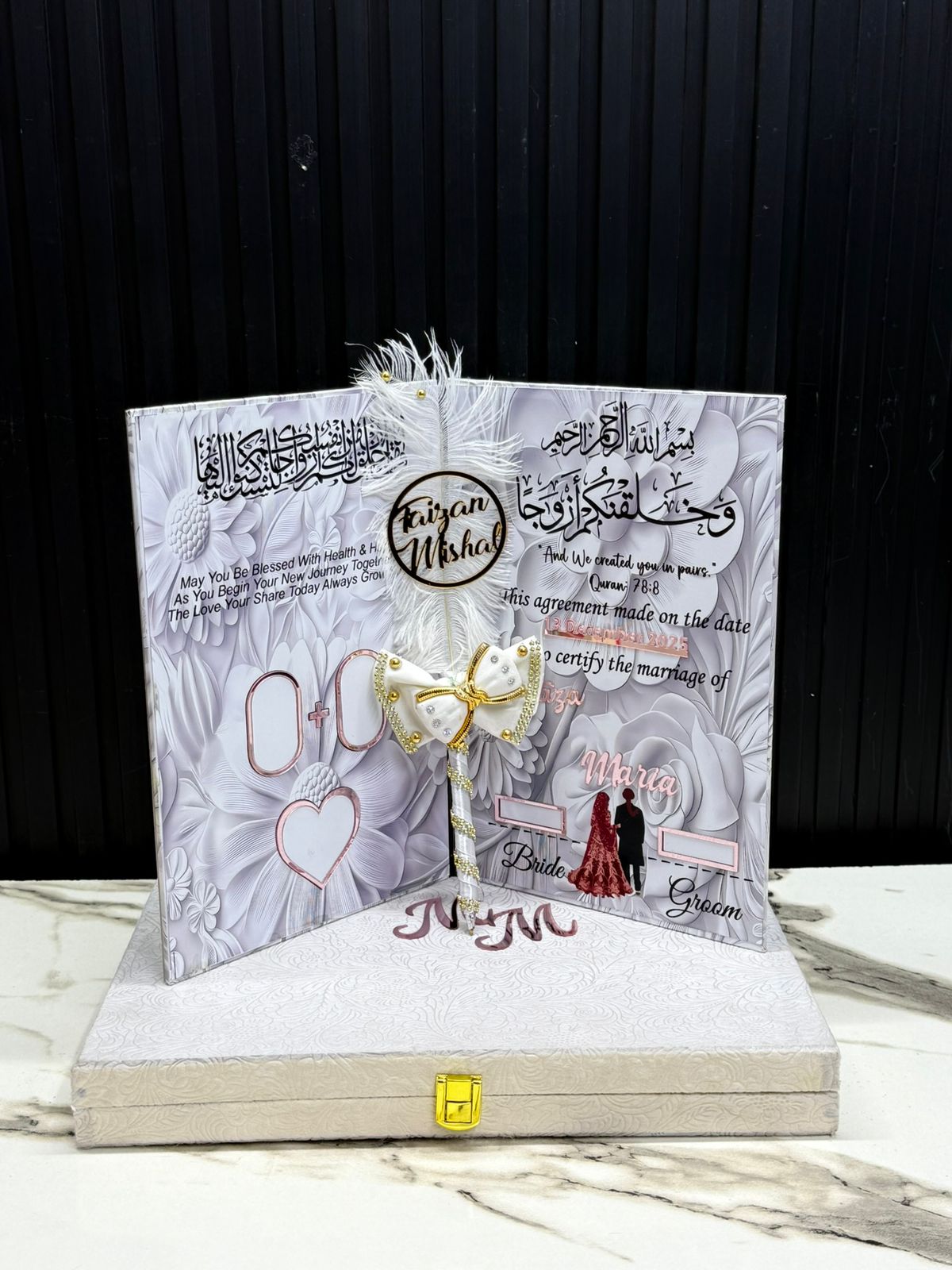 Customize Your A4 Acrylic File With Pen N Box