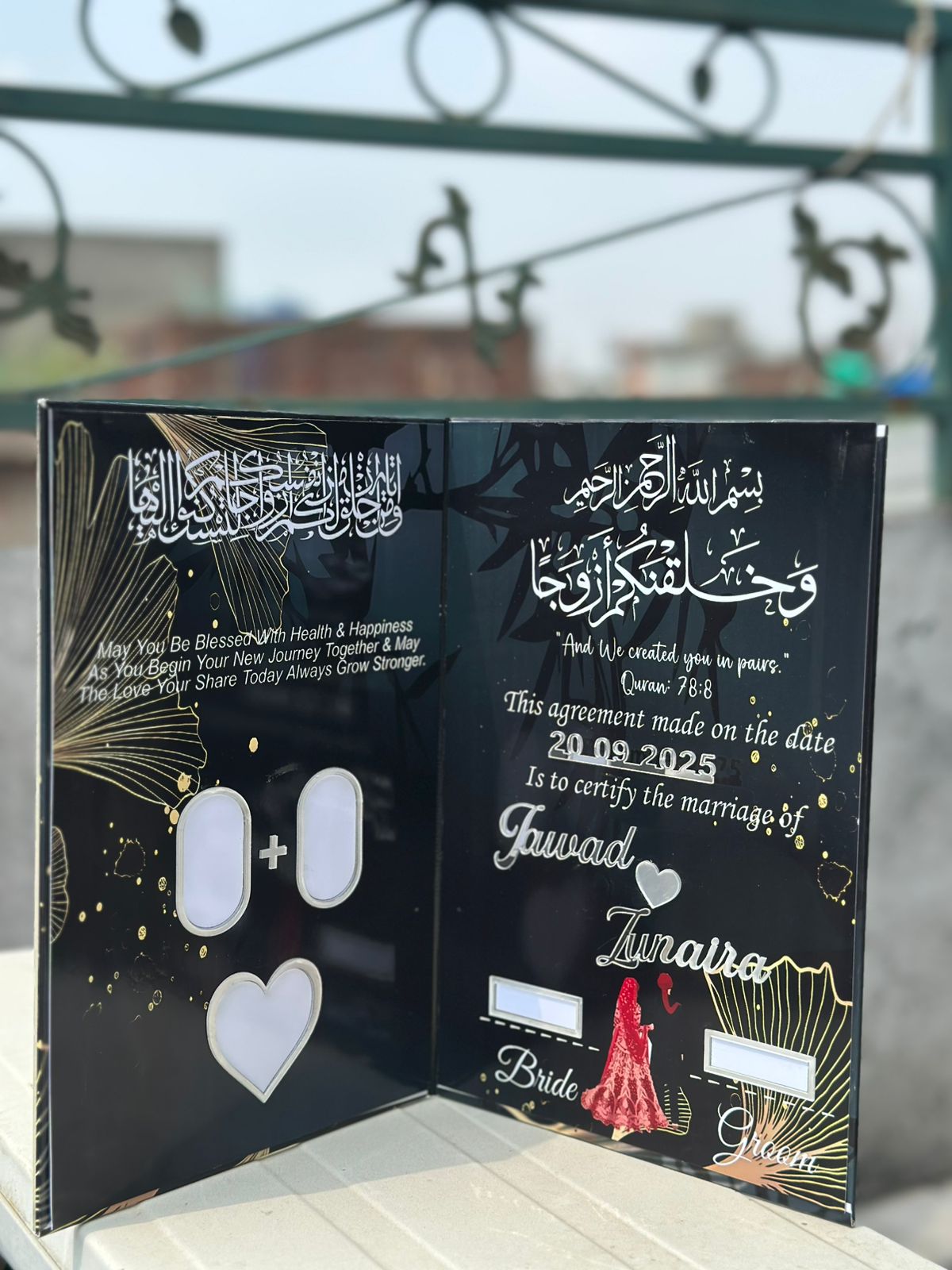 Customize Your A4 Acrylic File With Pen N Box