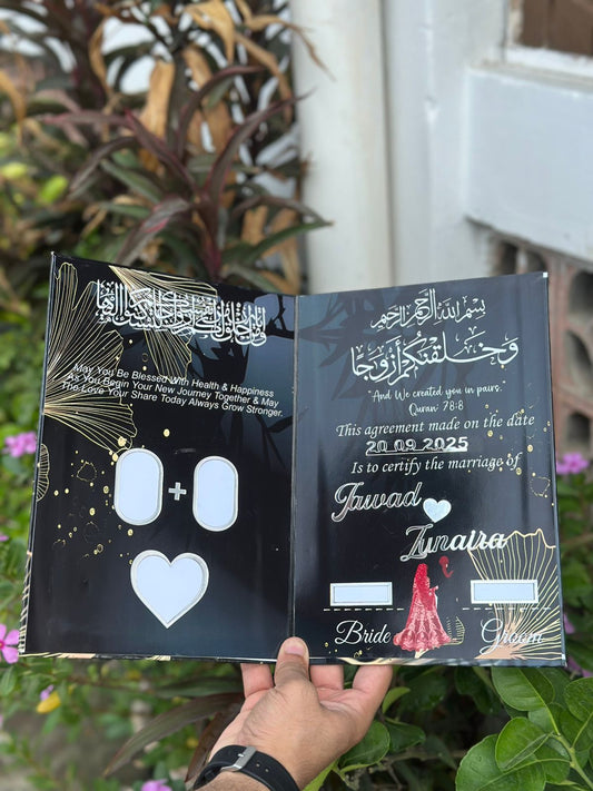 Customize Your A4 Acrylic File With Pen N Box