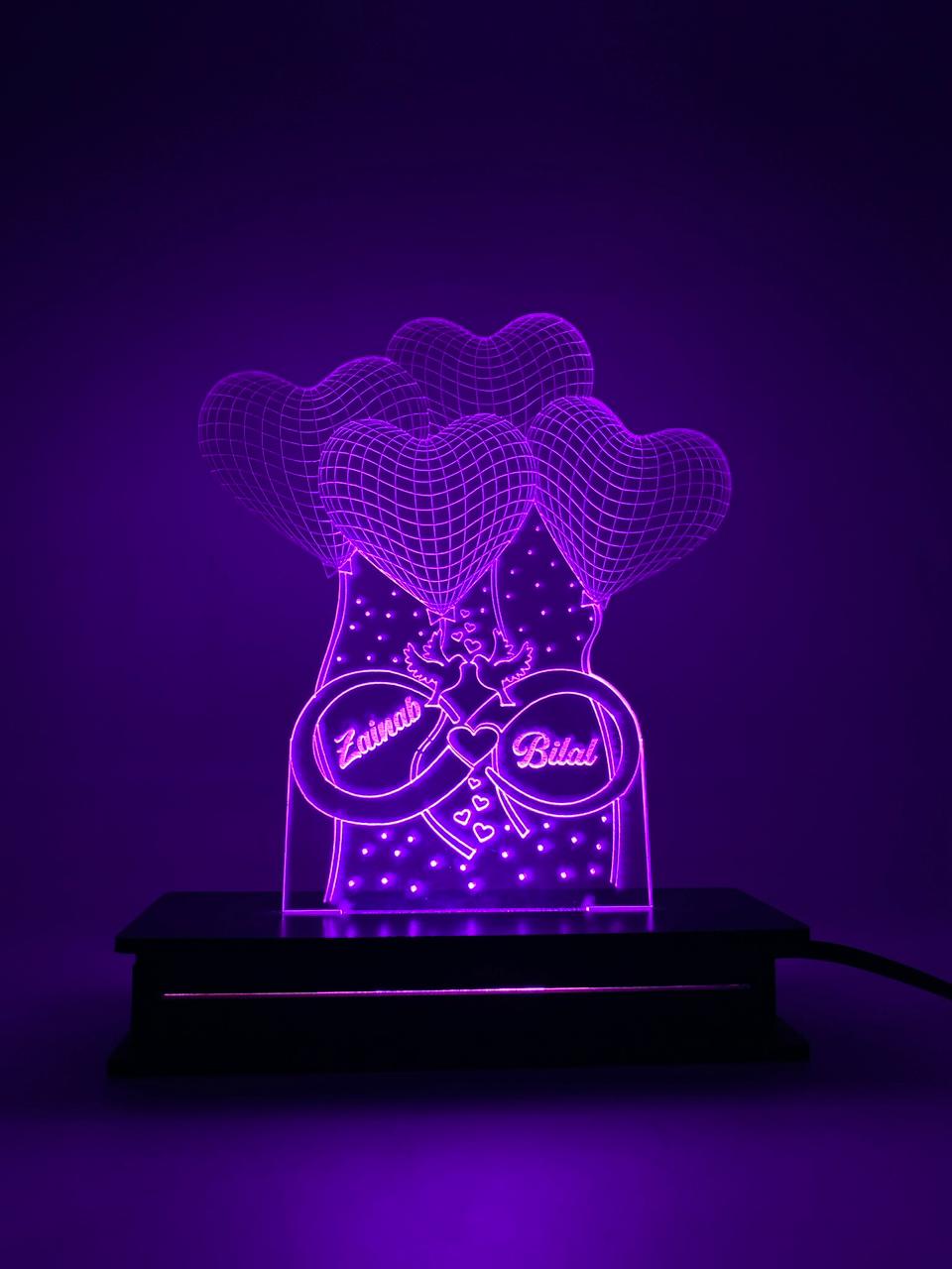 LED  Name Lamp