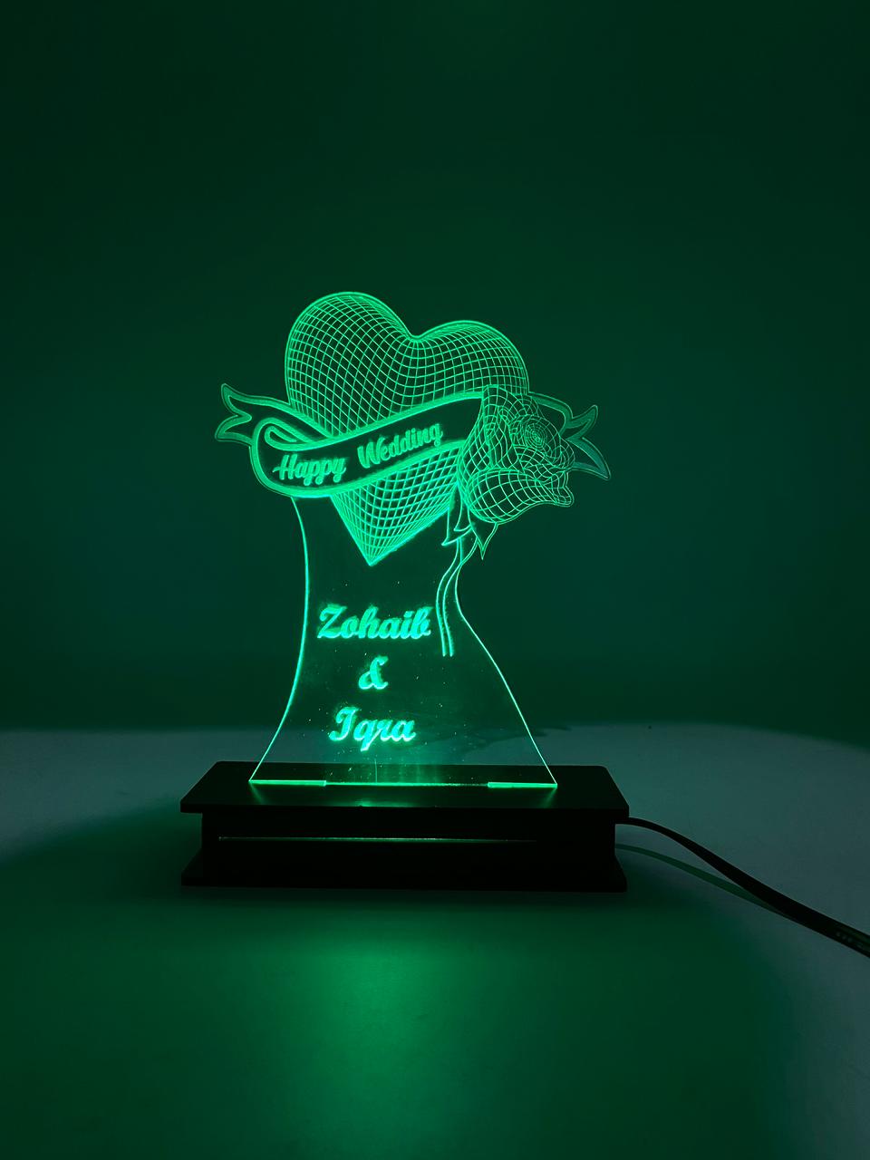 LED  Name Lamp