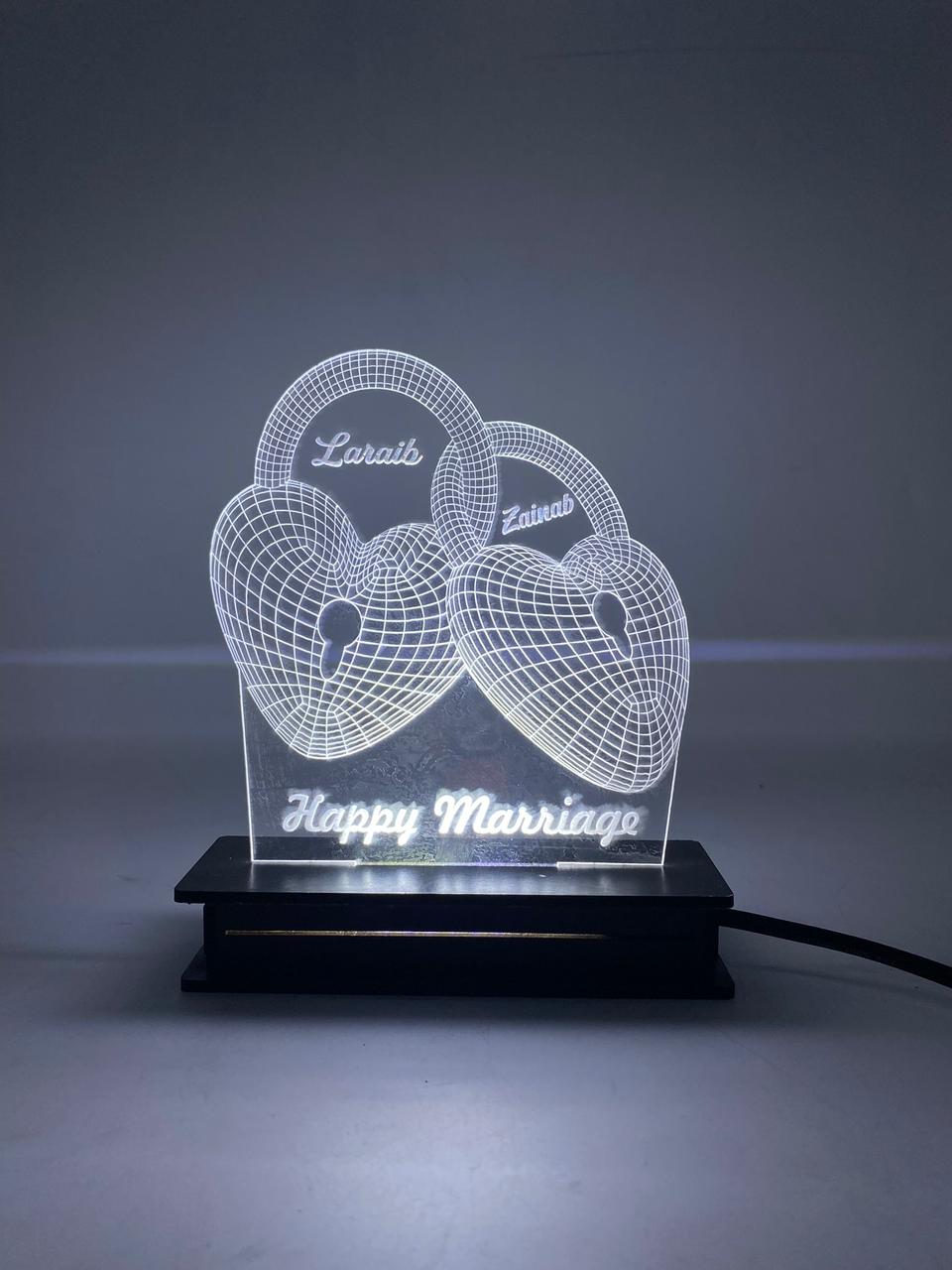 LED  Name Lamp