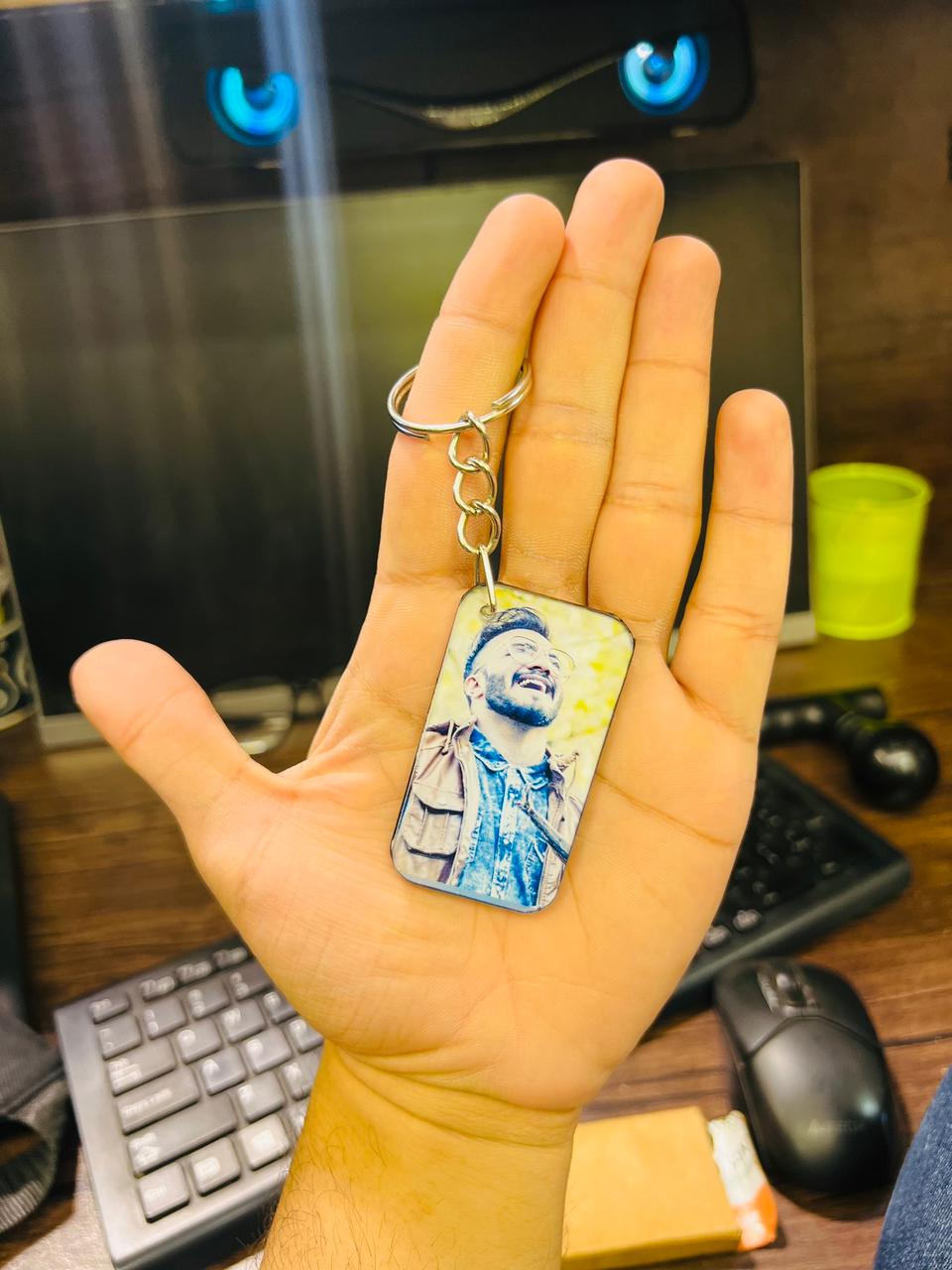 Acrylic keychain With Name