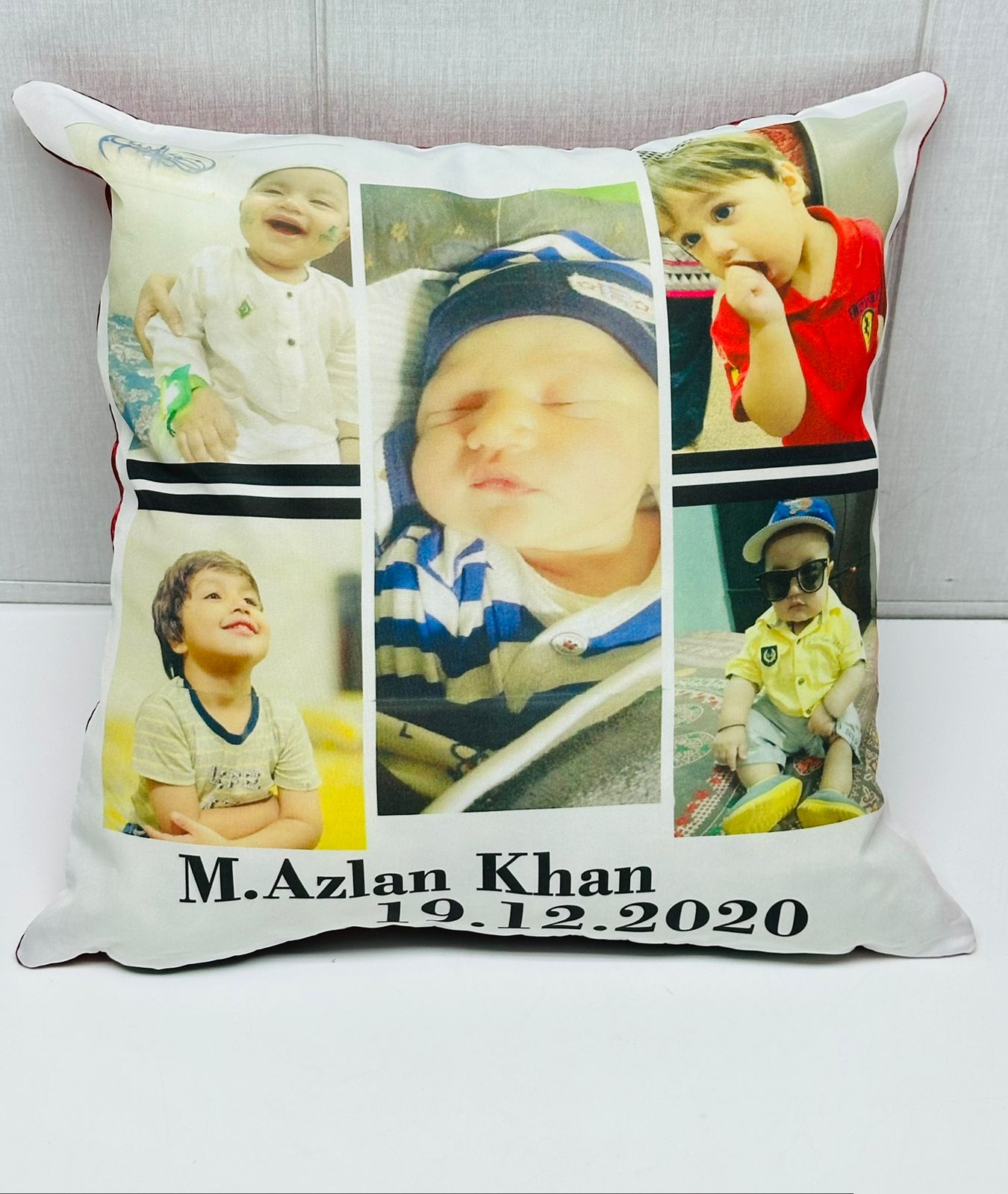 Silk Cushion With Picture