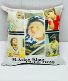 Silk Cushion With Picture