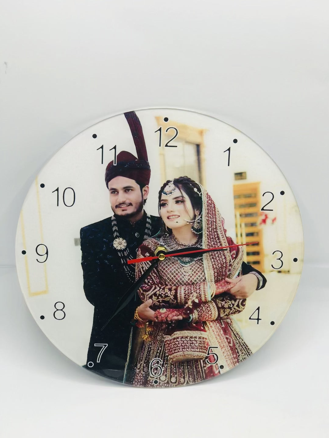 Acrylic Clock With Picture